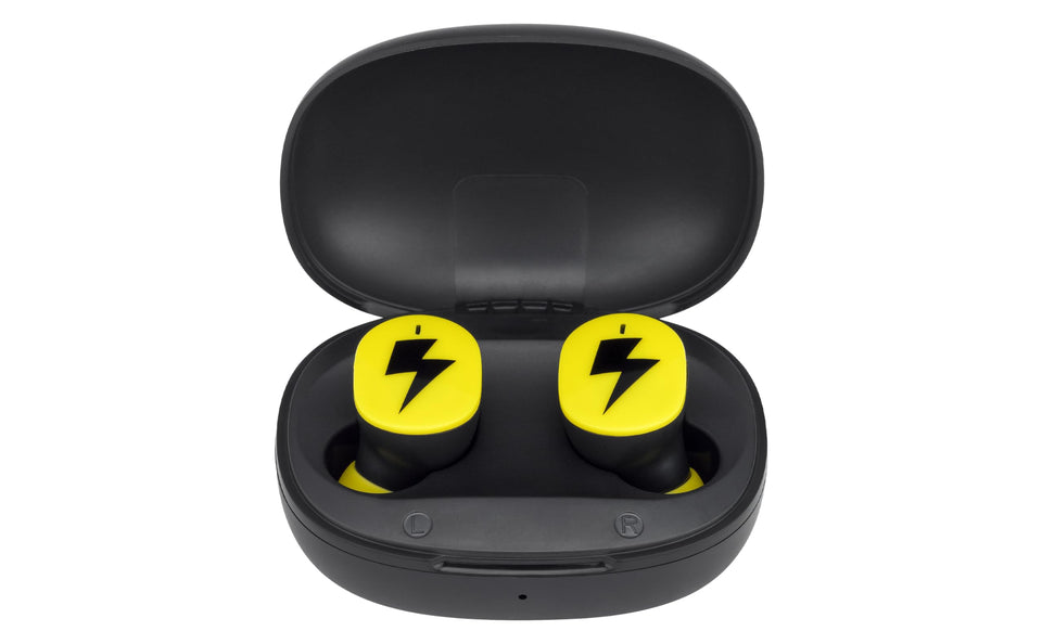 ekids Pokemon wireless earbuds with Pikachu design offer comfortable fit for long listening sessions.