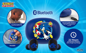ekids Sonic hedgehog ergonomic design delivers comfortable fit for long listening.