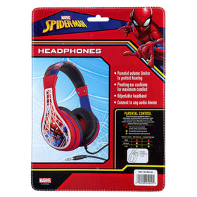 eKids Spiderman next to school backpack showing travel-ready size and durability