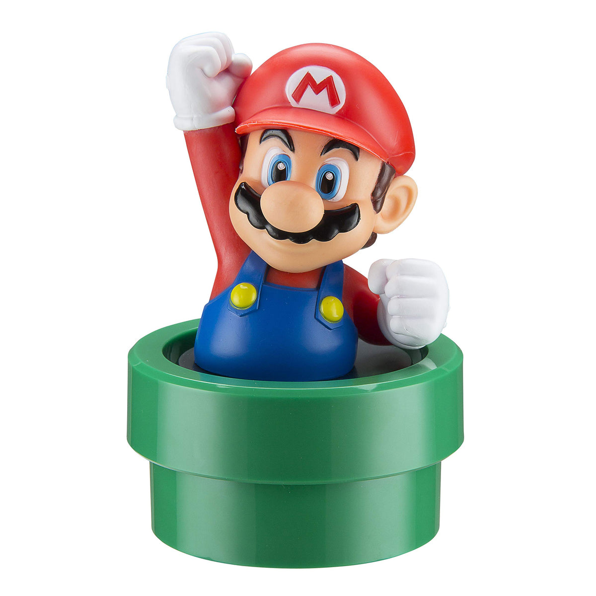 ekids Super Mario Bluetooth speaker front view, Mario-inspired design for fun listening.