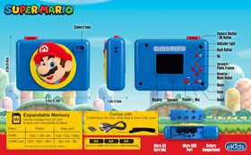 eKids Super Mario close-up of large buttons and controls for easy child operation