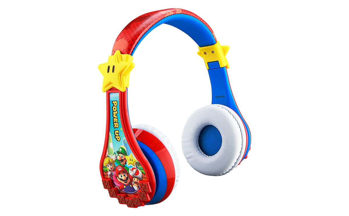 eKids front packaging showing Super Mario design and kid-friendly features
