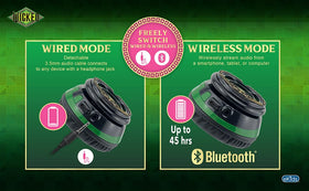 eKids Wicked Elphaba headband adjustment showing fit for kids