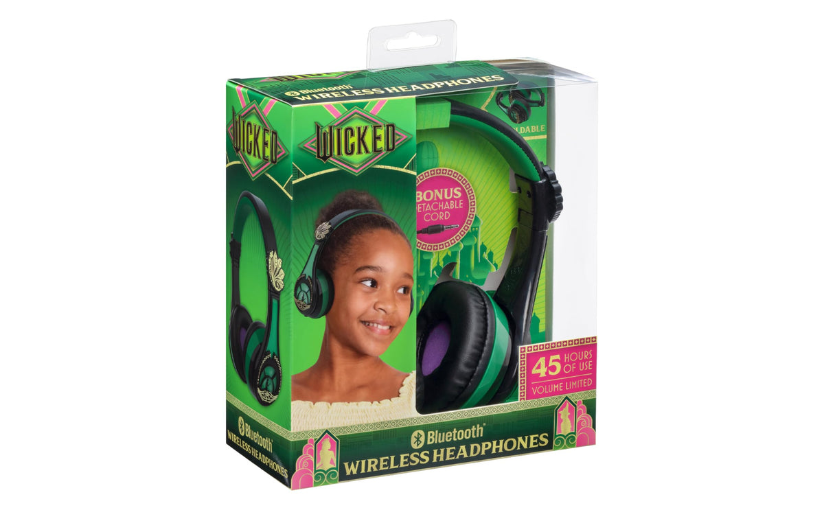 eKids Wicked Elphaba packaging and label showing product info