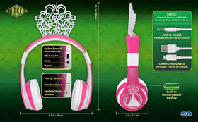 eKids Wicked Glinda next to backpack to show scale and portability benefit