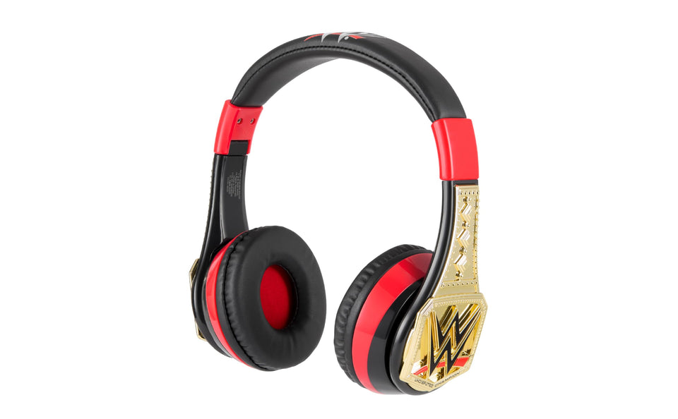 eKids WWE front view showing colorful design and safe-volume benefit