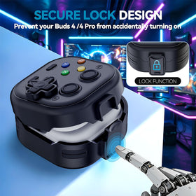 Ekoonpft 12‑ft drop protection visual on Buds4 case during impact