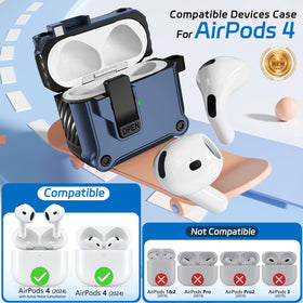 Ekoonpft AirPods 4 case auto-open design for effortless use.