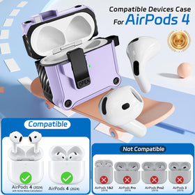 Ekoonpft AirPods 4 case auto-open design for quick access.