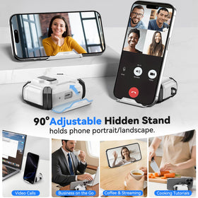 Ekoonpft AirPods Pro 2 case showing MagSafe compatibility for easy wireless charging
