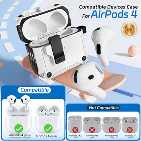 Ekoonpft AirPods 4 case auto-open design for quick access.