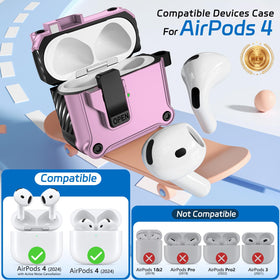 Ekoonpft AirPods 4 case auto-open design for quick access.