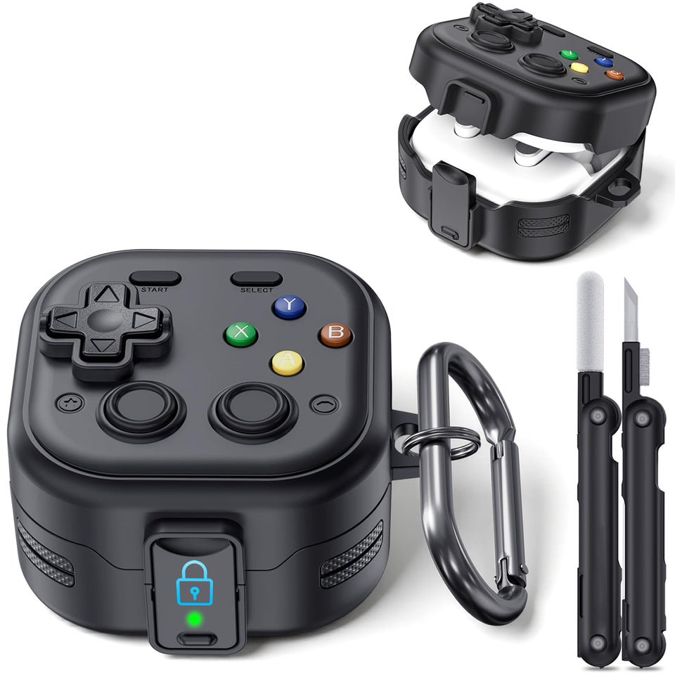 Ekoonpft secure lock Buds4 case showing lock design for on‑the‑go protection