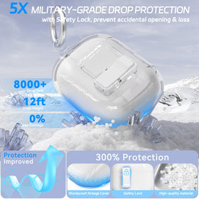 Ekoonpft side profile with detachable carabiner keychain for easy carrying