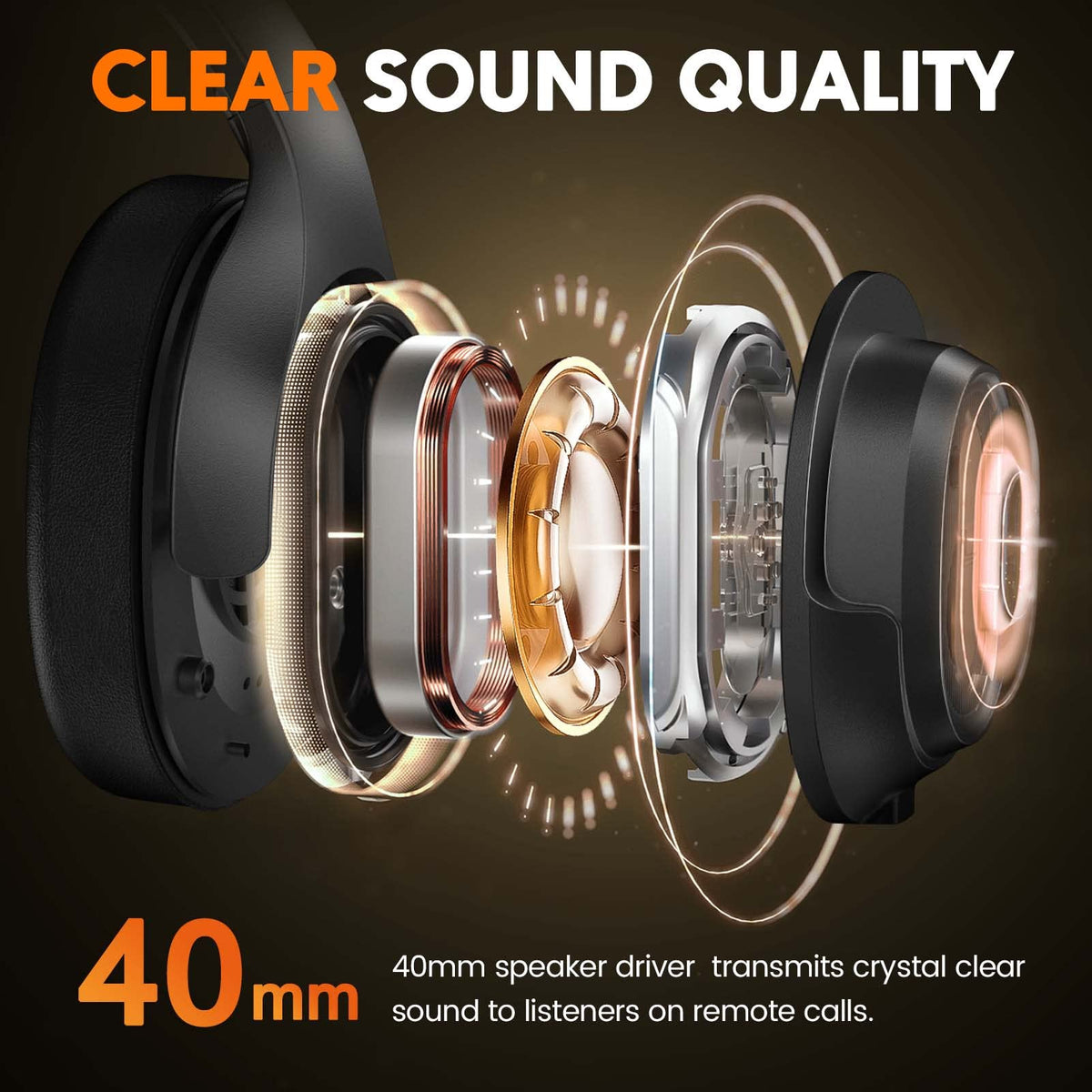 EKSA H1 CloudSoft ear cushions offer all-day comfort.