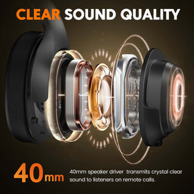 EKSA H1 CloudSoft ear cushions offer all-day comfort.