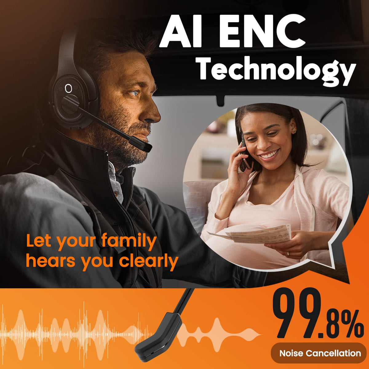 EKSA headset demonstrates a 99ft wireless range for stable connections.