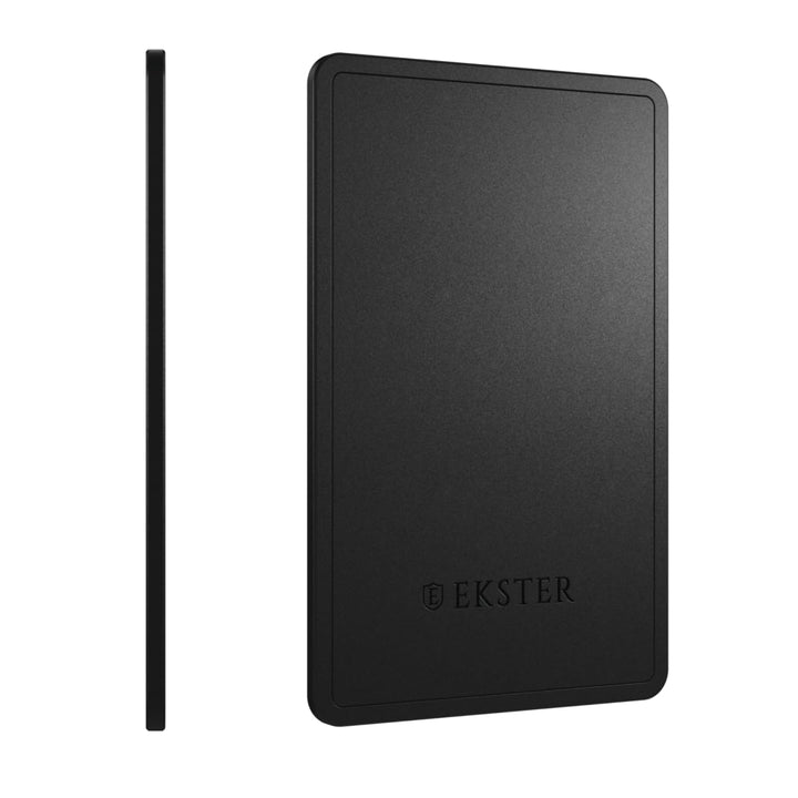 Ekster Finder Card front view showing sleek card design and branding, useful for discreet tracking