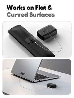 EKZ tool-free installation with adhesive pad or screws.