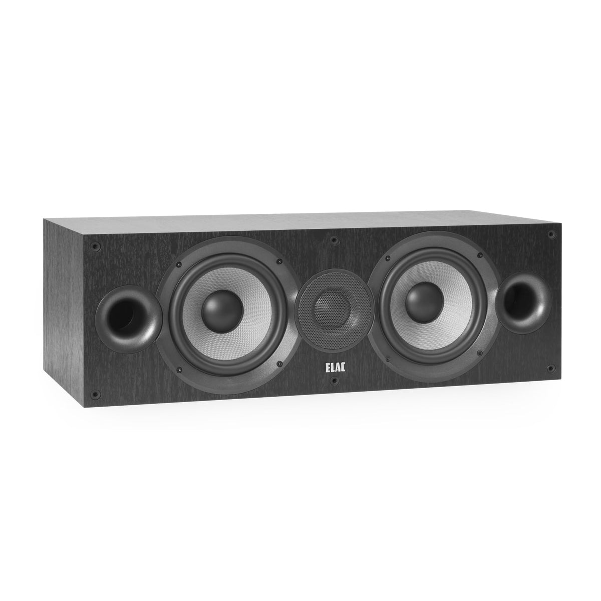 ELAC Debut 2.0 C6.2 center speaker front view for immersive dialogue