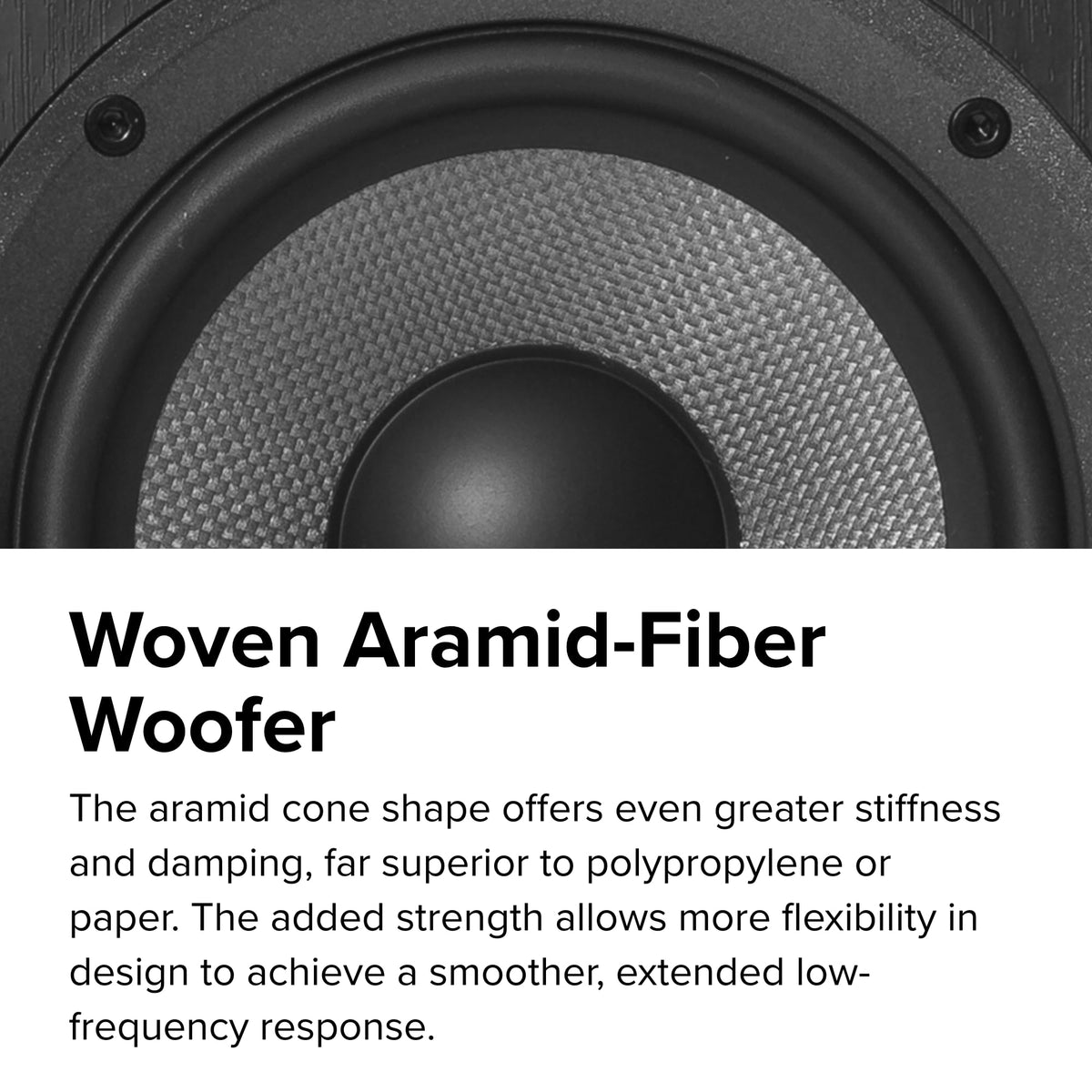 ELAC Debut 2.0 C6.2 thick MDF cabinet reducing vibrations