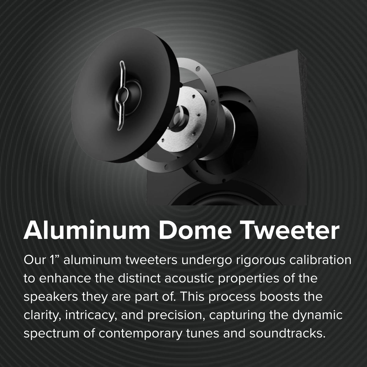 ELAC Debut 3.0 DC63-WN rear-port highlights bass reflex for flexible placement.