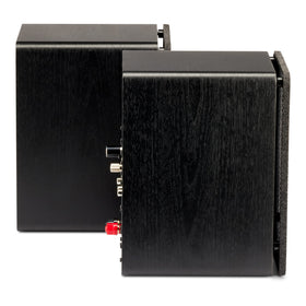 ELAC Debut ConneX in living room setup delivers rich stereo with sub output.