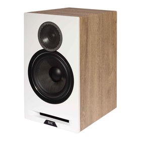 ELAC Debut Reference B6.2 dual vent ports for lower noise and stronger bass output.
