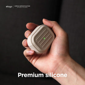 elago Armor Case for AirPods 3rd Gen, dirt and scratch resistance on stone finish