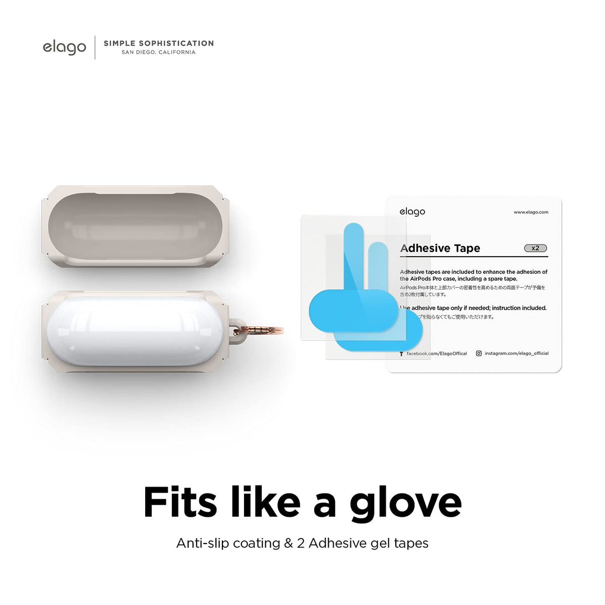 elago Armor Case for AirPods 3rd Gen, gift-ready packaging for holidays