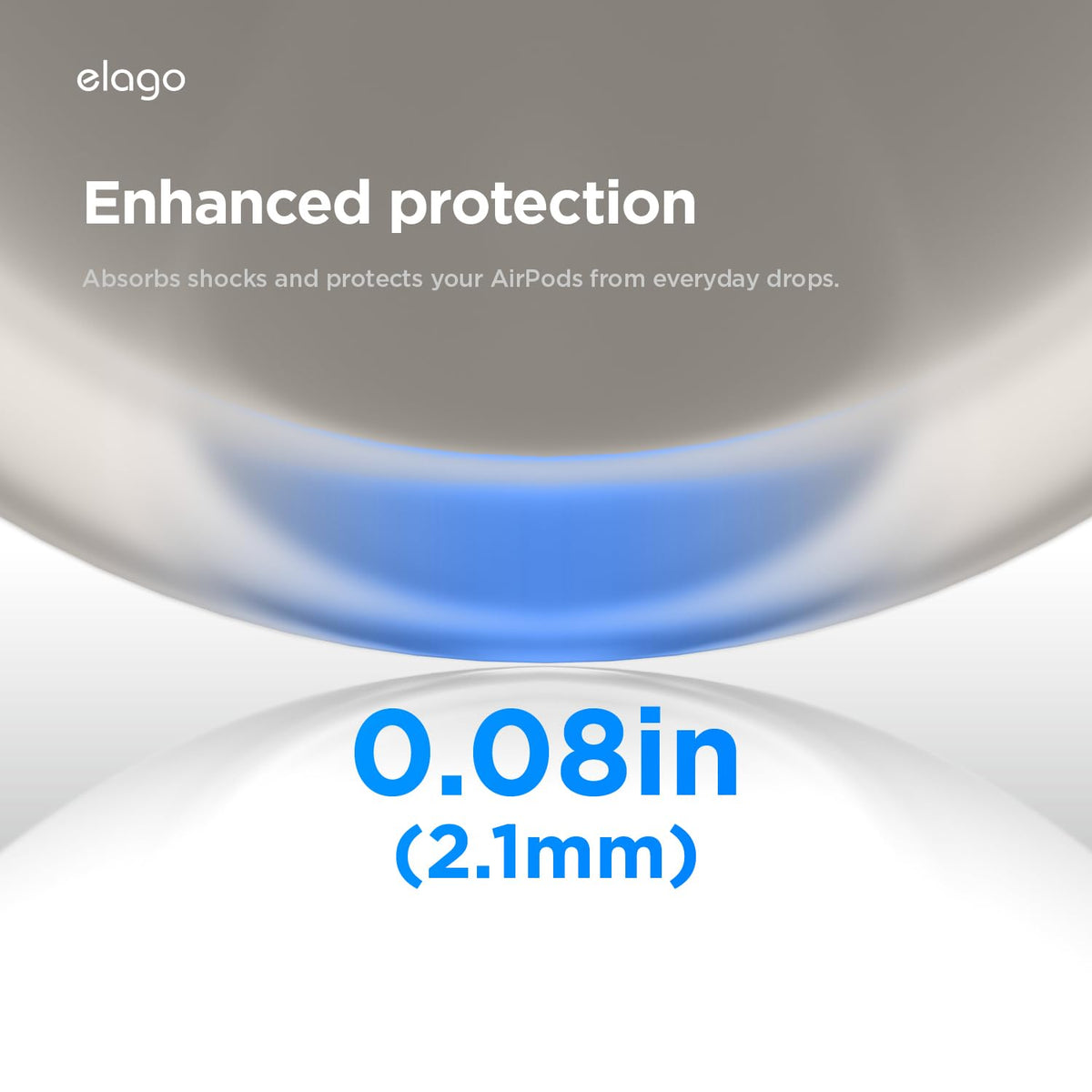 elago Armor Case held in hand demonstrating slim profile and pocket-friendly portability by elago