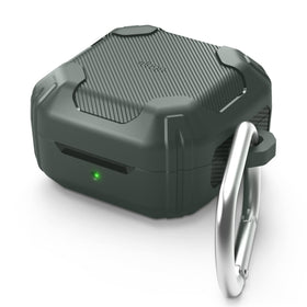 elago front view dark green case showing sleek protection and style