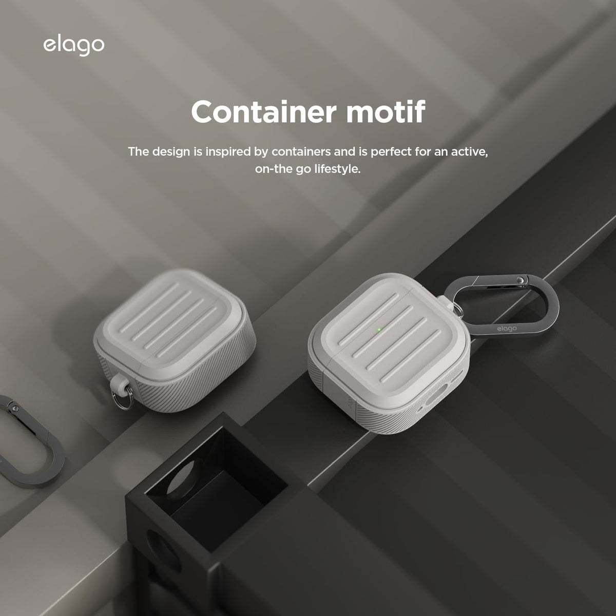 elago Armor AirPods 4 Stone durable silicone material safe for users