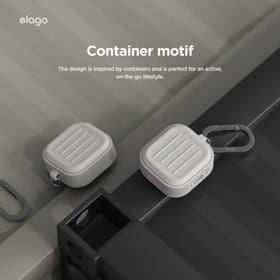 elago Armor AirPods 4 Stone durable silicone material safe for users