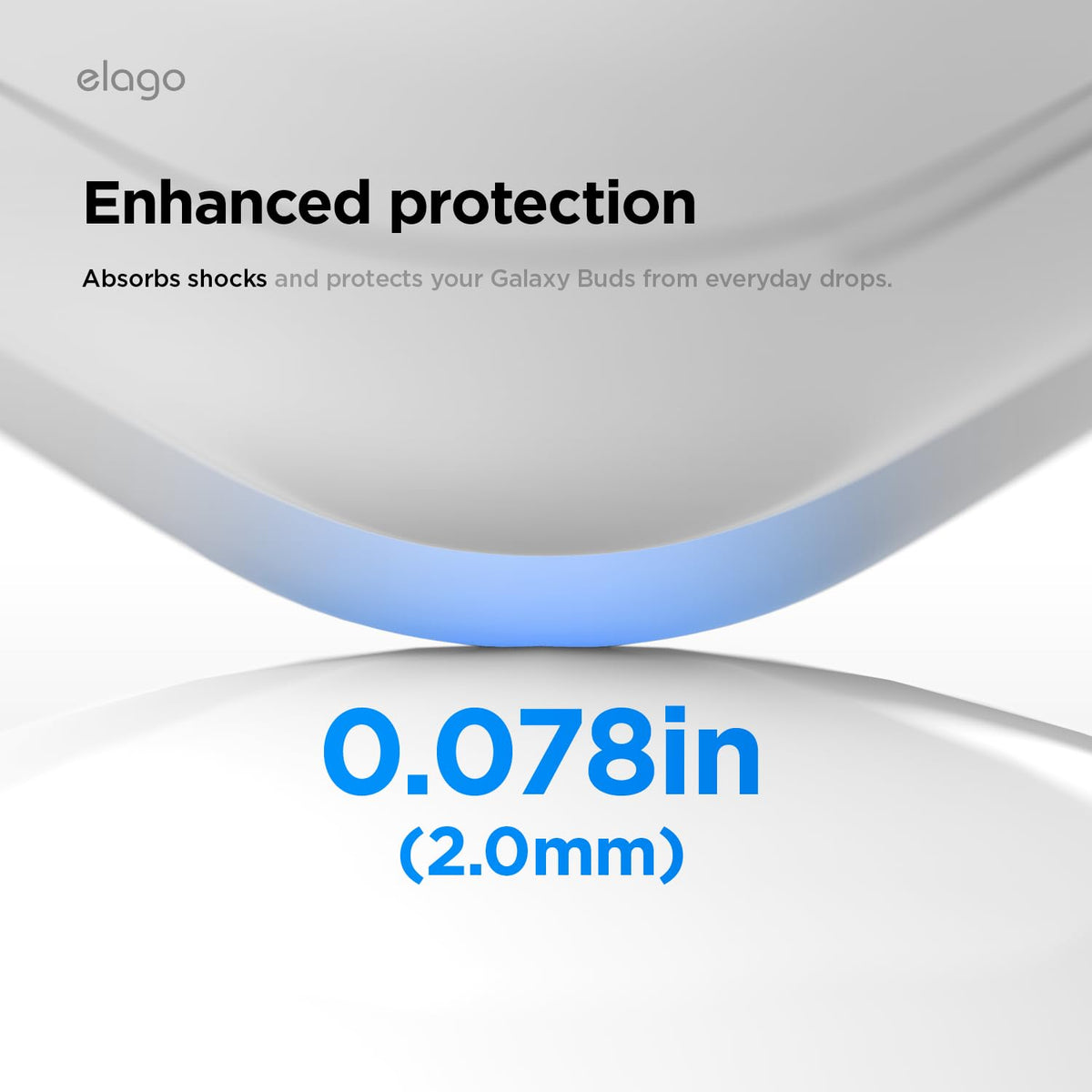 elago AW5 Soft touch silicone feels premium and resists fingerprints.
