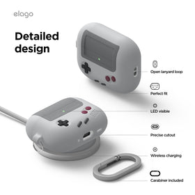 elago AW5 with carabiner attached showing secure carry convenience benefit