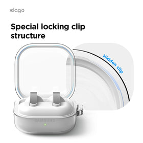 Elago Buds 4 Pro case offers shock-absorbent TPU protection during drops.