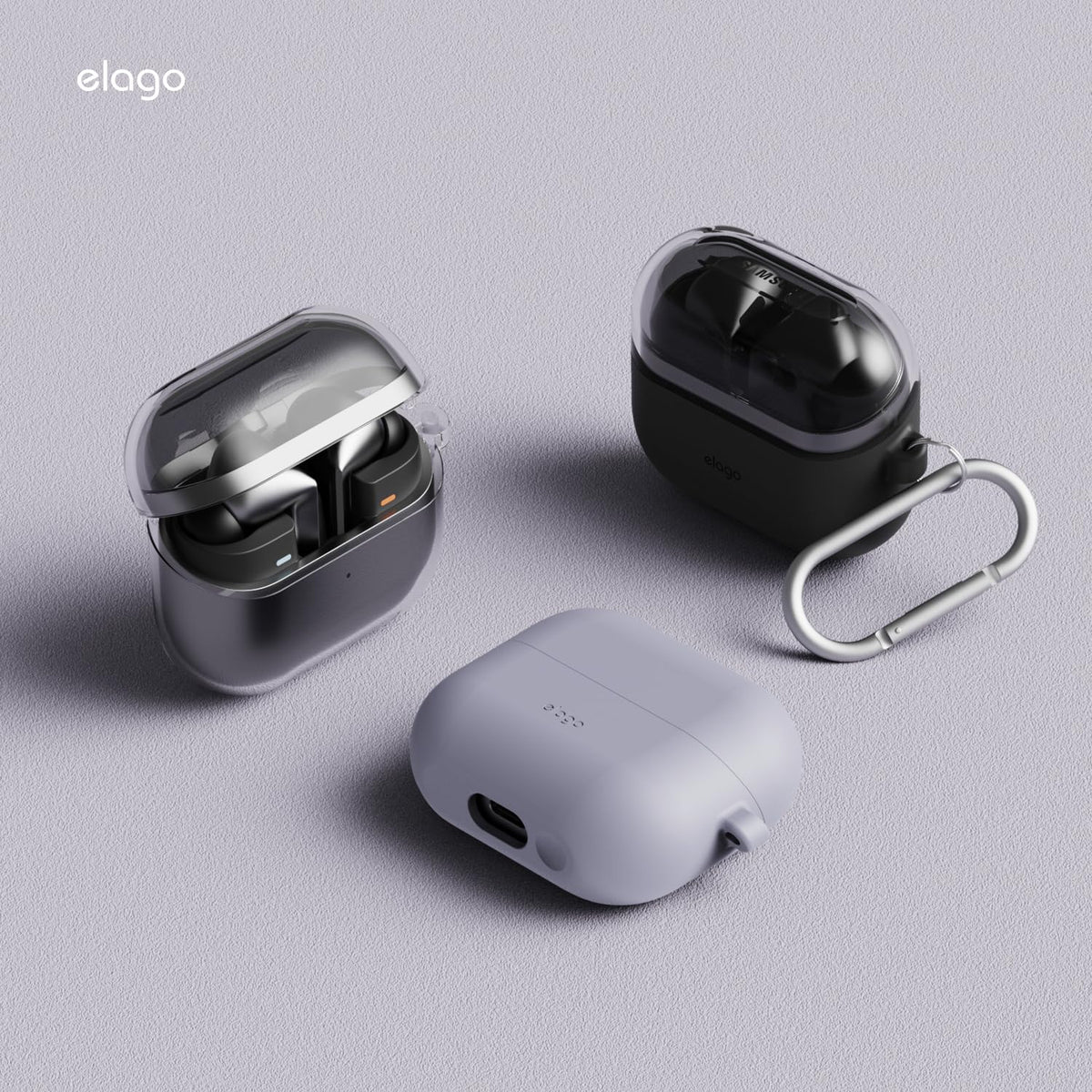 elago Buds 3 Pro Duo Case wireless charging compatible design