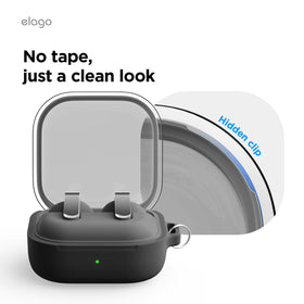 elago carabiner attached to backpack for hands-free carry benefit