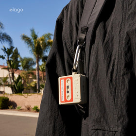 elago case on a wireless charger showing charging compatibility