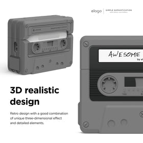 elago cassette with lanyard in hand demonstrating portable attachment benefit