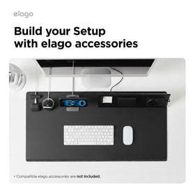 elago computer workspace cable cleanup with magnetic ties