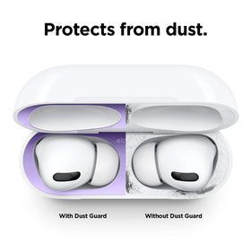 elago installed dust guard bottom view preserving case surface condition