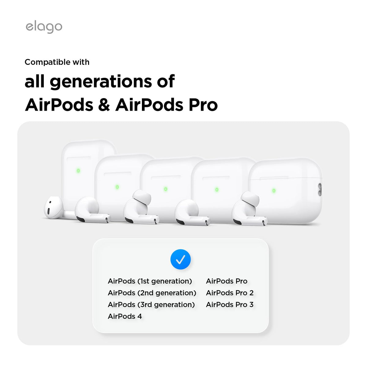elago Ear Hooks for AirPods Pro 3rd Gen stay in place while running