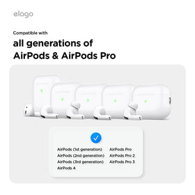 elago Ear Hooks for AirPods Pro 3rd Gen stay in place while running