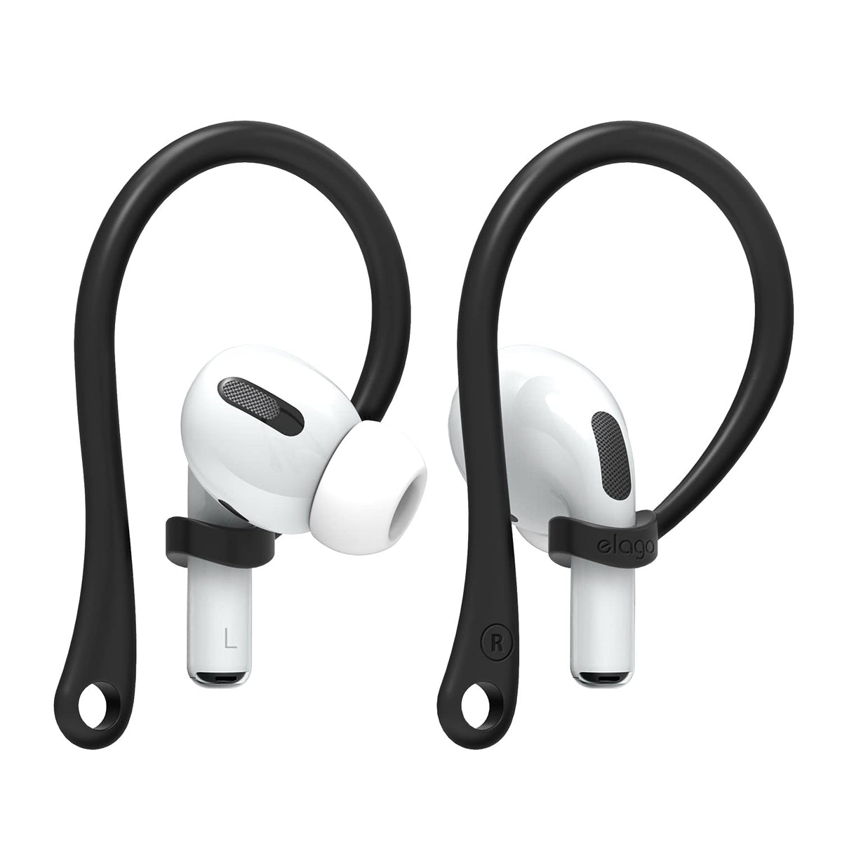 elago Ear Hooks for AirPods Pro provide an over-ear fit for active workouts