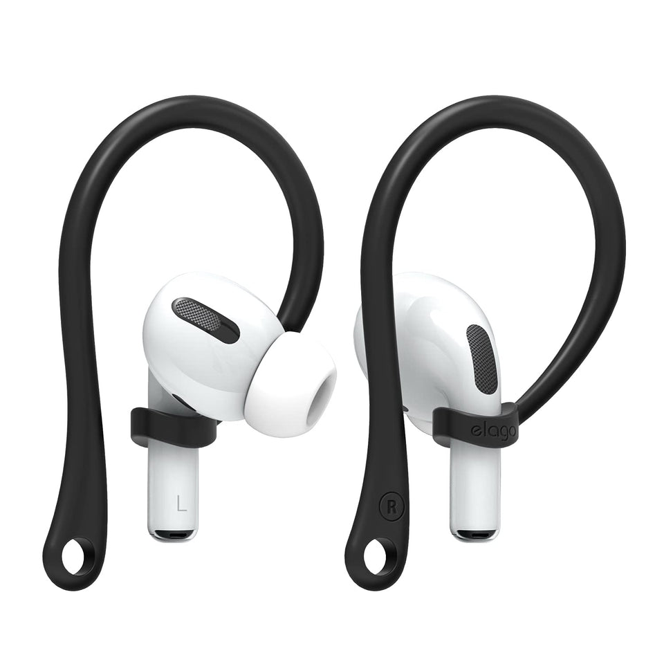 elago Ear Hooks for AirPods Pro provide an over-ear fit for active workouts