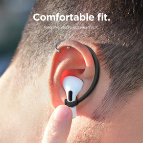 elago Ear Hooks use soft TPU material for comfortable long-wear