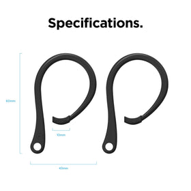 elago Ear Hooks anti-slip design keeps AirPods Pro in place during activity