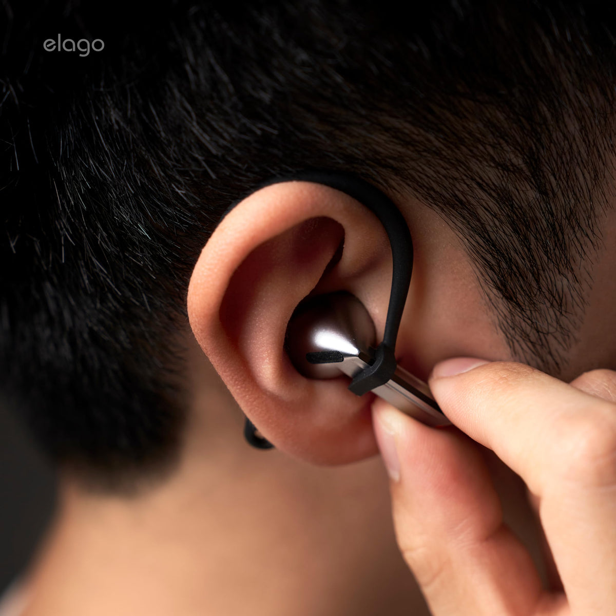 Elago Ear Hooks easy installation and removal for quick workouts